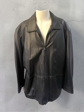 MARC NEW YORK ANDREW MARC LAMB LEATHER JACKET SIZE XL